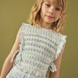 Top azzurro fiocchetti Cassie Gingersnaps GBL1710