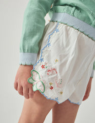 Shorts con ricamo farfalle Jisoo Gingersnaps GSH0560
