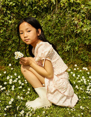 Gonna a balze rosa Bea Gingersnaps GSK0021