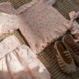 Top ricamo smock rosa Priscilla Gingersnaps GBL1714
