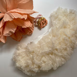 Cream Tulle Tutu Skirt