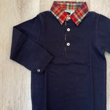 Burgundy Green Blue and Milk Check Shirt 731109