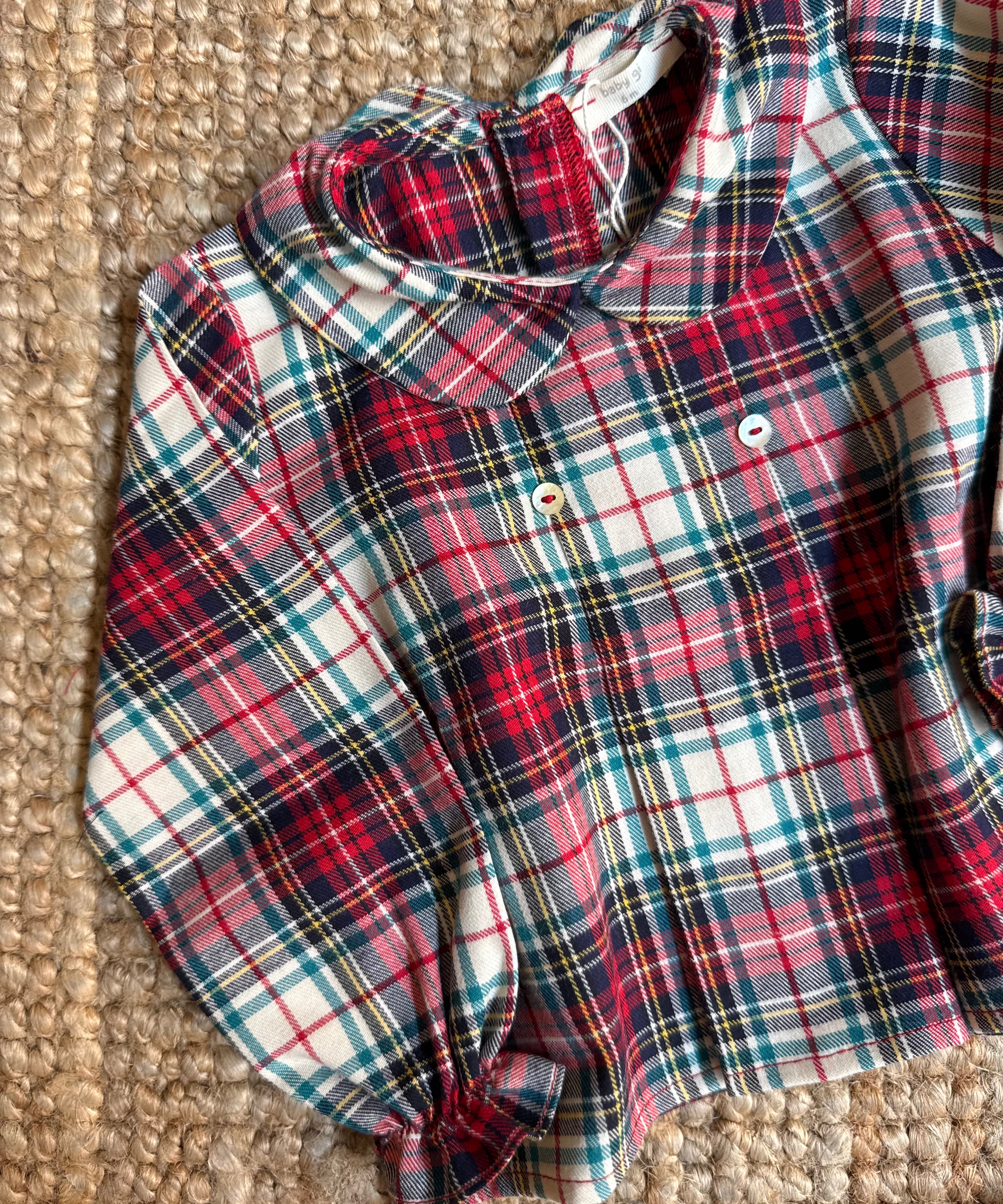 Camicetta tartan GB87G BabyGi