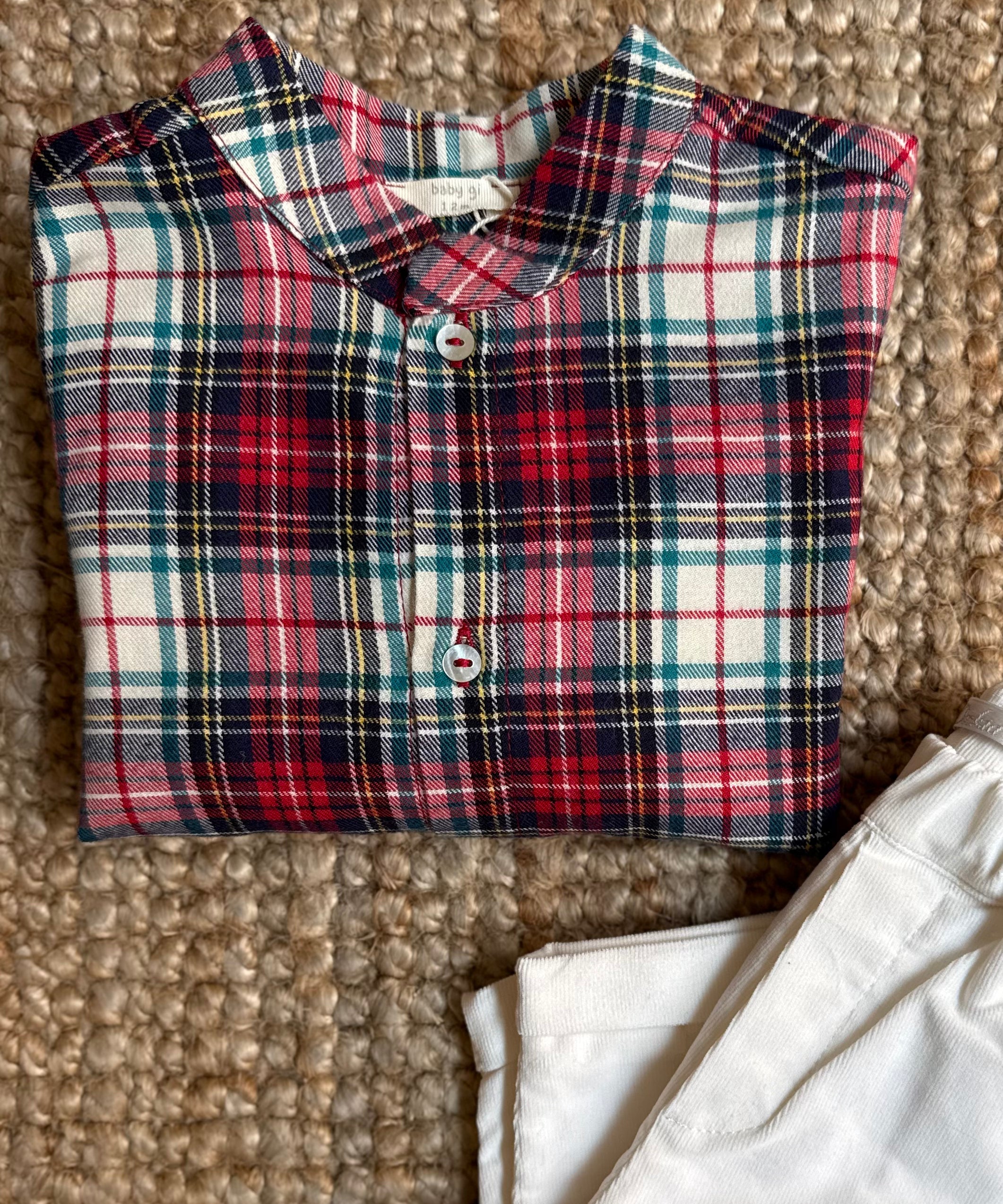 Camicia tartan GB87B BabyGi