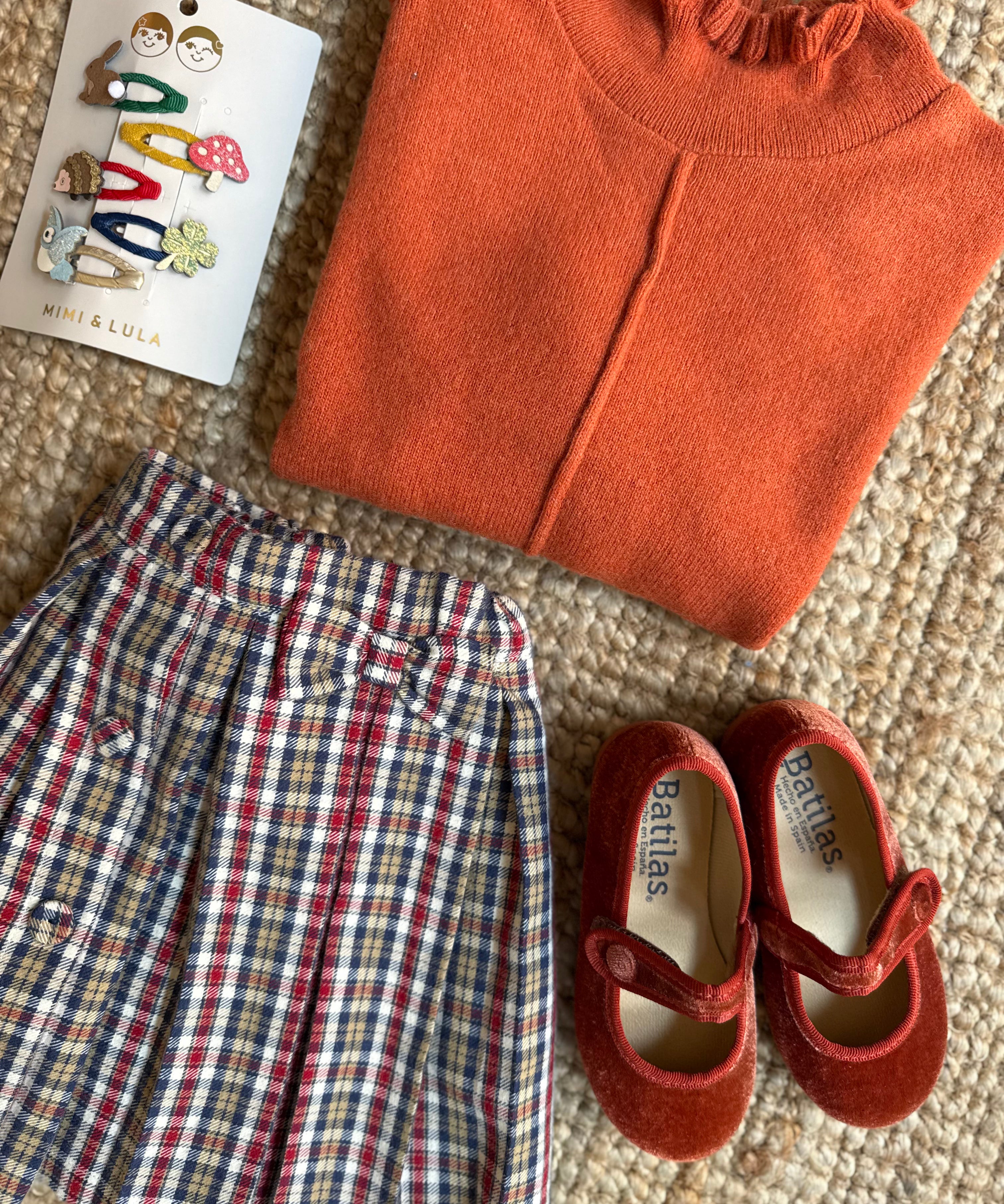 Gonna pantalone tartan DK311 DrKid