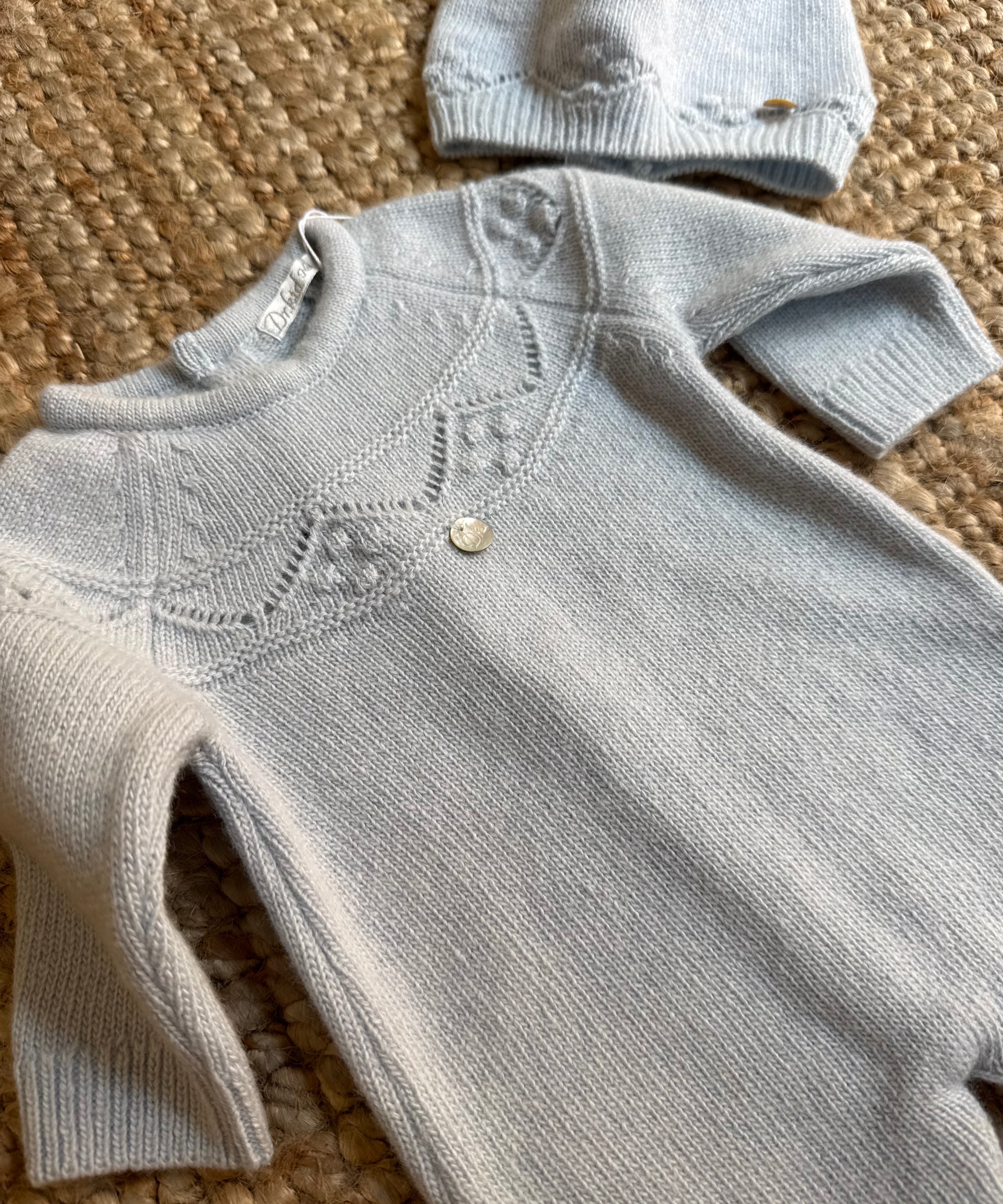 Tutina newborn azzurro DK115 DrKid