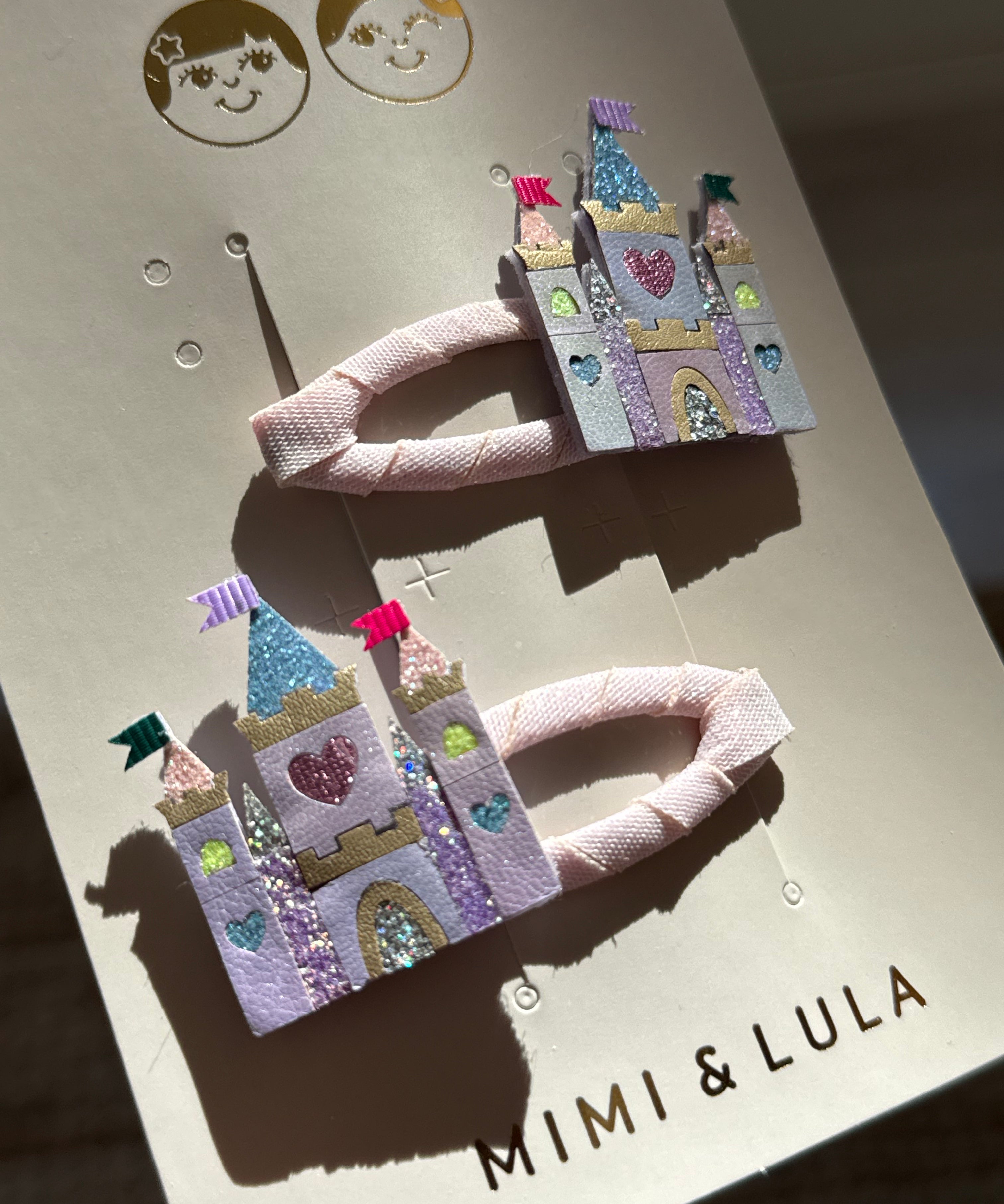 Pack 2 mollette clic-clac castello fatato Mimi & Lula