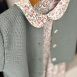 Cardigan girocollo eucalipto 7760 131 Pepecè