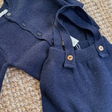Completo newborn spezzato blu DK80 DK151 DrKid