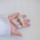 Pack 2 mollette clips Little Audrey tessuto Liberty of London