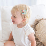 Pack 2 mollette clips Little Kylie tessuto Liberty of London