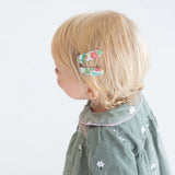 Pack 2 mollette clips Little Kylie tessuto Liberty of London