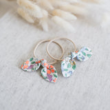Pack 2 bunny ties elastici per capelli fiocco nodo Quinn tessuto Liberty of London