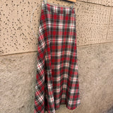Gonna donna LAB a ruota tartan