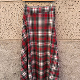 Gonna donna LAB a ruota tartan
