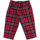 FCCI136PNRR newborn tartan trousers