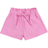 Shorts tela di cotone rosa Camelia S25M029CAJJ